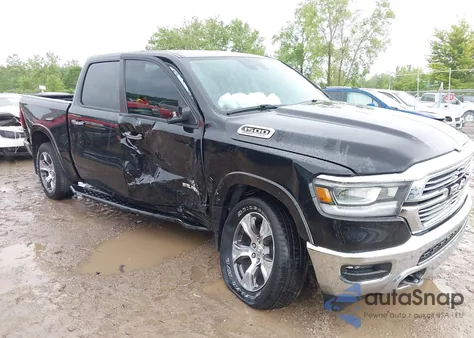 2022 Ram 1500 Laramie из США, поврежденный, VIN 1C6SRFJT7NN349846